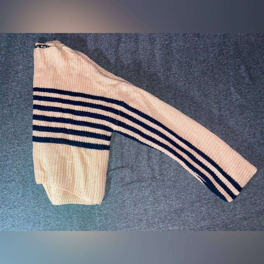 Stripped Knit Sweater
